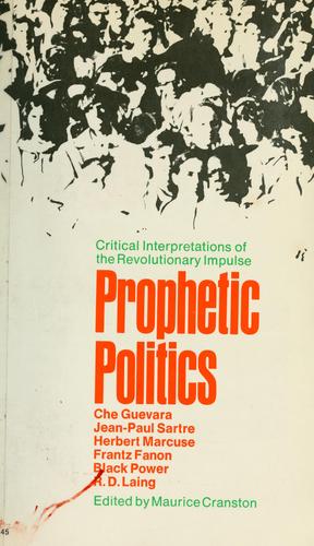 Cover for Prophetic politics