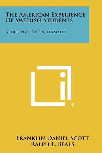 Cover for The Experience of Swedish Students