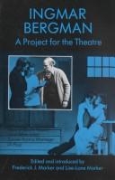 Cover for A Project for the Theatre