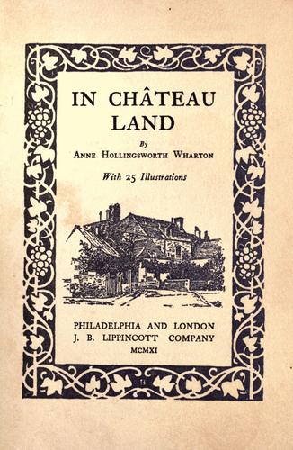 Cover for In Château Land