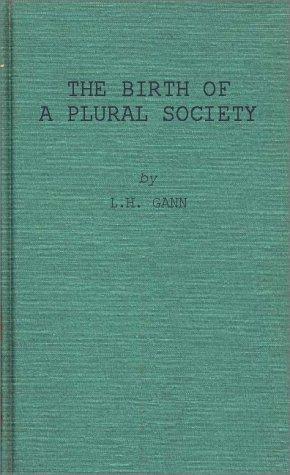 Cover for The Birth of a Plural Society