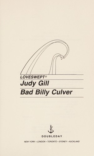 Cover for Bad Billy Culver