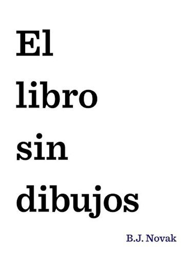 Cover for El Libro Sin Dibujos