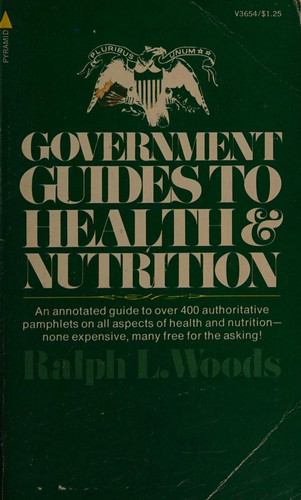 Cover for Government guides to health and nutrition