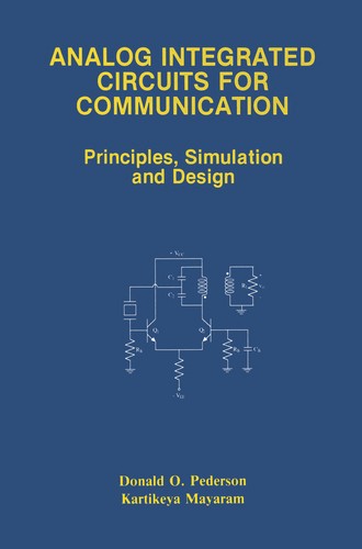 Cover for Analog Integrated Circuits for Communication