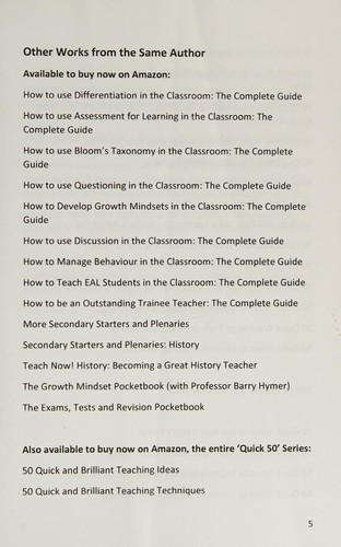 Cover for How to Develop Growth Mindsets in the Classroom