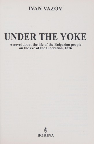 Cover for Under the yoke