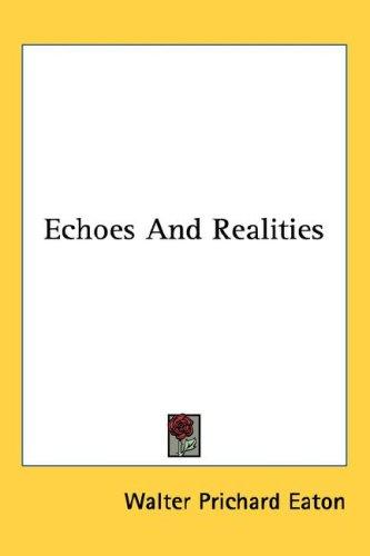 Cover for Echoes And Realities