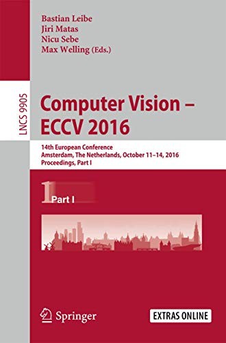 Cover for Computer Vision – ECCV 2016
