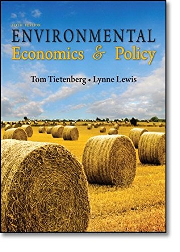 Cover for Environmental economics and policy