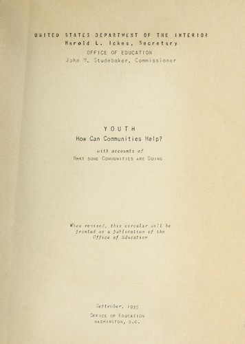 Cover for Youth