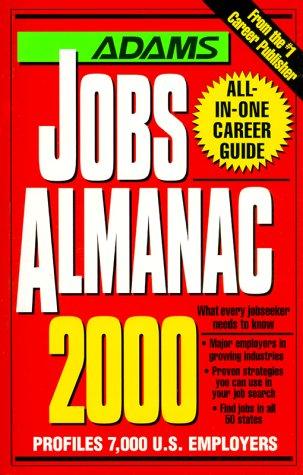 Cover for Adams Jobs Almanac 2000 (Adams Jobs Almanac)