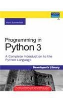 Cover for Programming in Python 3