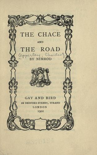 Cover for The chace and the road