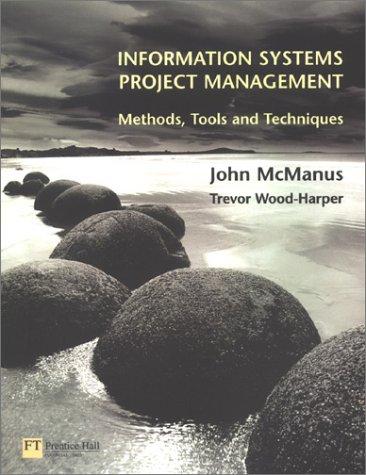 Cover for Information Systems Project Management