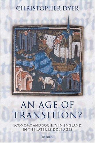 Cover for An age of transition?