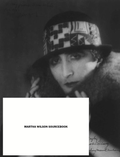 Cover for Martha Wilson Sourcebook