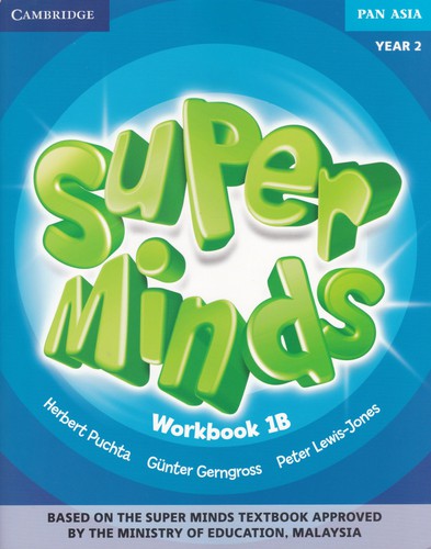 Cover for Super Minds Workbook 1B Year 2 Activity Book