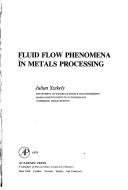 Cover for Fluid flow phenomena in metals processing