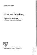Cover for Wink und Wandlung