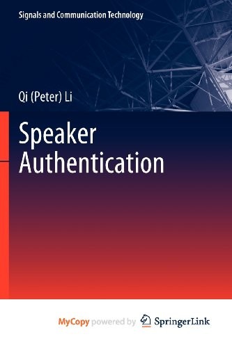 Cover for Speaker Authentication