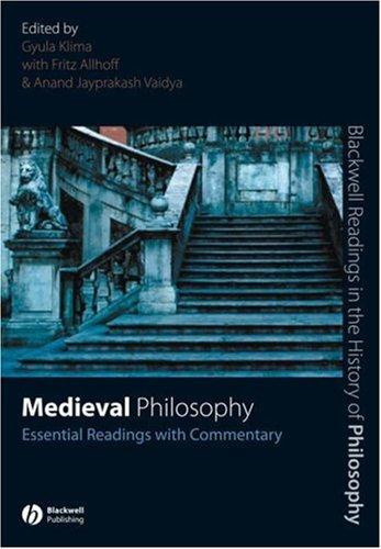 Cover for Medieval Philosophy