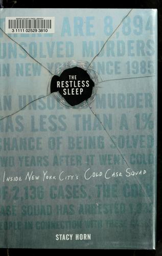 Cover for The restless sleep