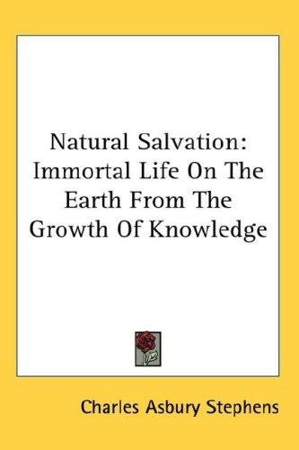 Cover for Natural Salvation