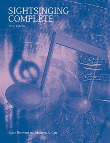 Cover for Sightsinging Complete