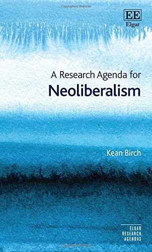Cover for A Research Agenda for Neoliberalism