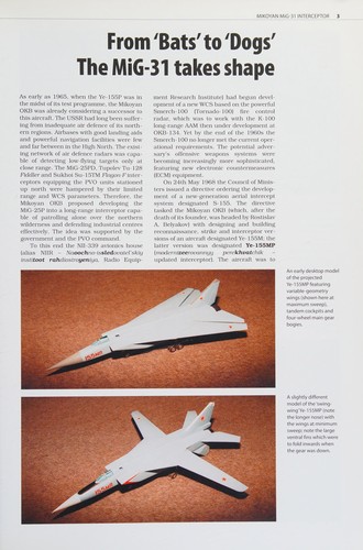 Cover for Mikoyan MiG-31