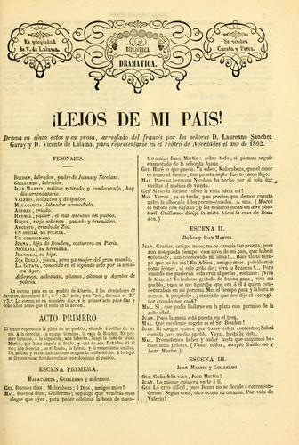 Cover for Lejos de mi país!