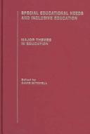 Cover for Special educational needs and inclusive education