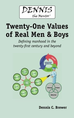 Cover for Dennis the Mentor  Twenty-One Values of Real Men and Boys