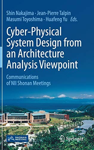 Cover for Cyber-Physical System Design from an Architecture Analysis Viewpoint