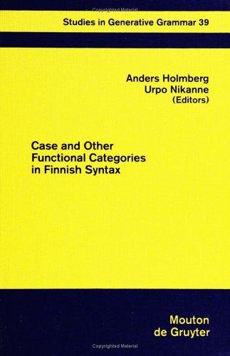 Cover for Case and other functional categories in Finnish syntax