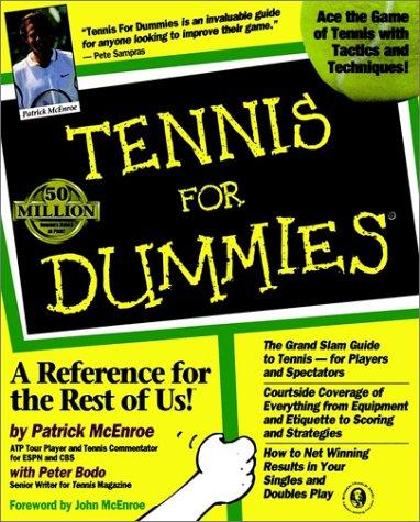 Cover for Tennis for dummies