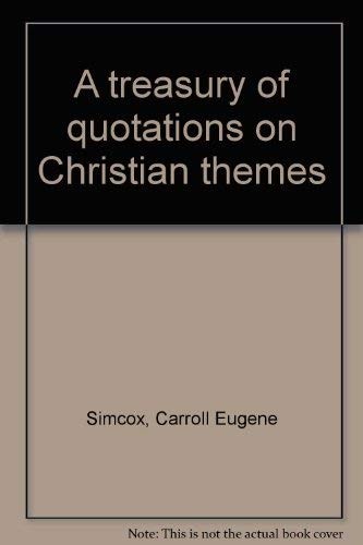 Cover for Three thousand quotations on Christian themes