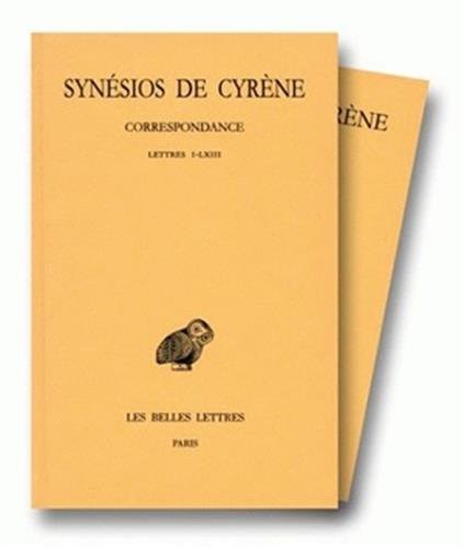 Cover for Correspondance: Tome II : Lettres I-LXIII. <cr>Tome III : Lettres LXIV-CLVI. (Collection Des Universites de France Serie Grecque) (French and Greek Edition)