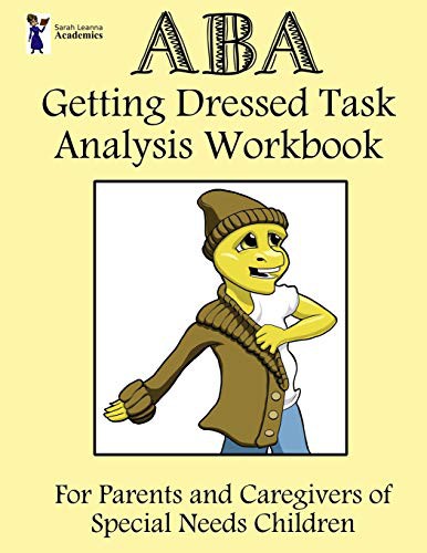 Cover for ABA Getting Dressed Task Analysis Workbook