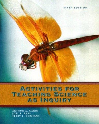 Cover for Activities for Teaching science as inquiry