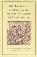 Cover for The treatise of Lorenzo Valla on the Donation of Constantine