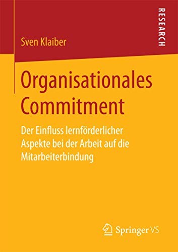 Cover for Organisationales Commitment