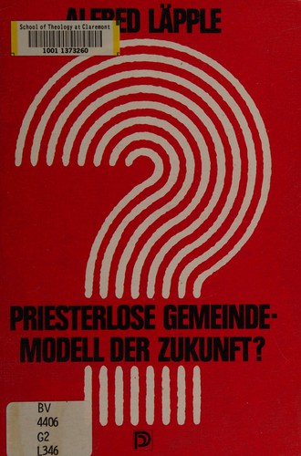 Cover for Priesterlose Gemeinde