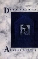 Cover for Dita Saxova