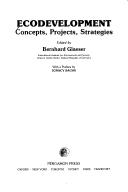 Cover for Ecodevelopment