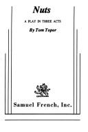 Cover for Nuts, a play in three acts