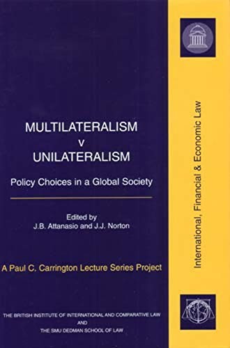 Cover for Multilateralism v unilateralism