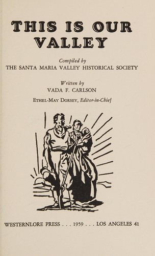 Cover for This is our valley.
