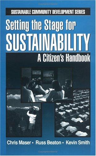 Cover for Setting the stage for sustainability